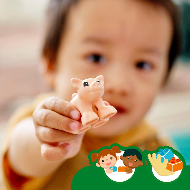 Zestaw klocków LEGO DUPLO Town Zwierzęta gospodarskie 11 elementów (10949) - obraz 4
