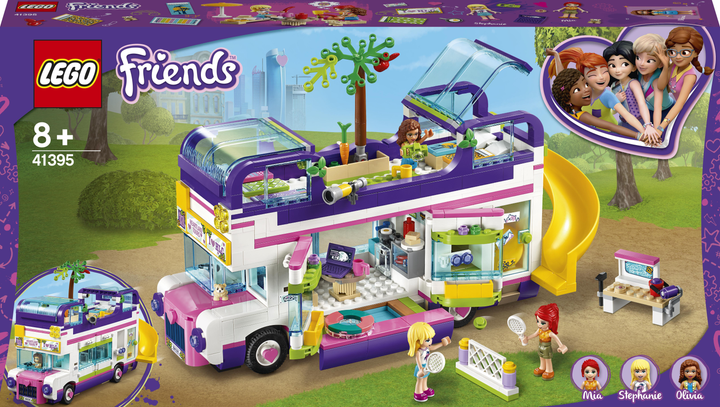 Zestaw klocków LEGO Friends Autobus przyjaźni 778 elementów (41395) - obraz 1