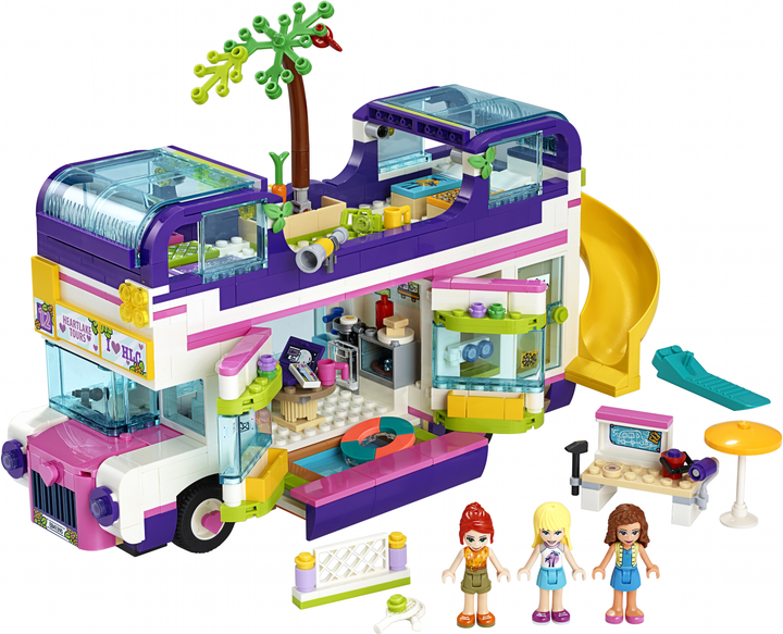 Zestaw klocków LEGO Friends Autobus przyjaźni 778 elementów (41395) - obraz 2