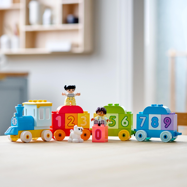 Конструктор LEGO DUPLO Потяг із цифрами - вчимося рахувати 23 деталі (10954) - зображення 7