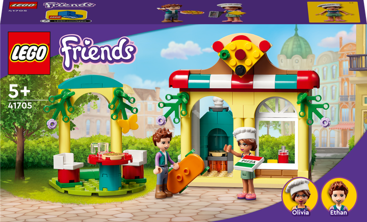 Zestaw klocków LEGO Friends Pizzeria Heartlake City 144 elementy (41705) - obraz 1