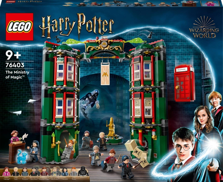 Zestaw klocków LEGO Harry Potter Ministerstwo Magii 990 elementów (76403) - obraz 1
