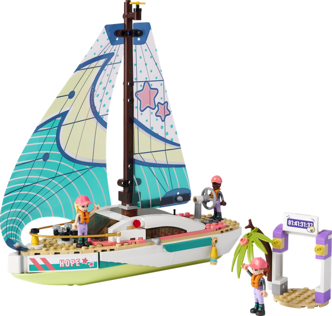Конструктор LEGO Friends Пригоди Стефані на вітрильному човні 304 деталі (41716) - зображення 9