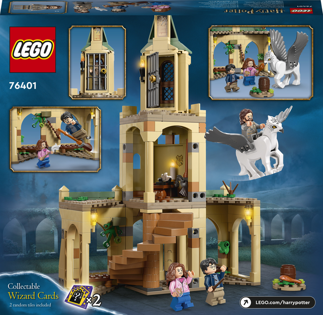 Zestaw klocków LEGO Harry Potter Dziedziniec Hogwartu: na ratunek Syriuszowi 345 elementów (76401) - obraz 10