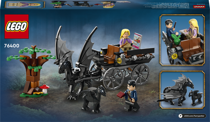 Zestaw klocków LEGO Harry Potter Testrale i kareta z Hogwartu 121 element (76400) - obraz 10