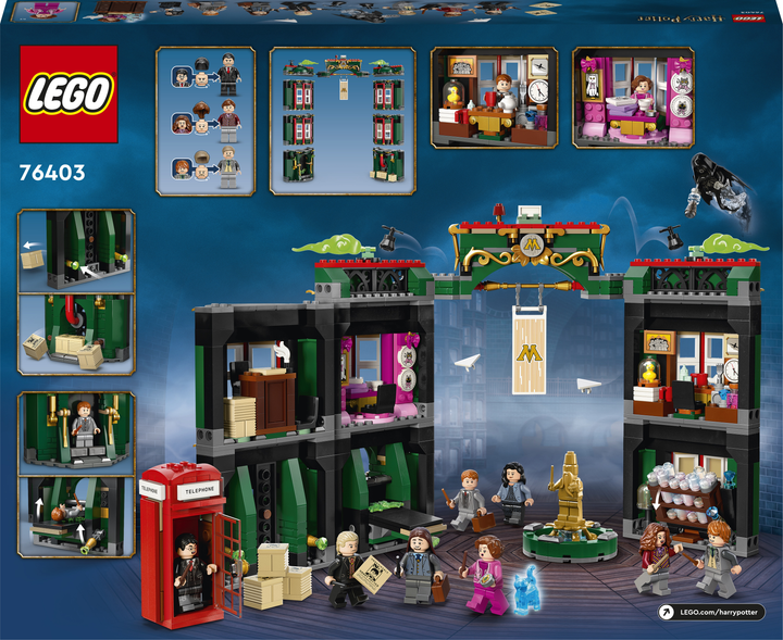 Конструктор LEGO Harry Potter Міністерство магії 990 деталей (76403) - зображення 10