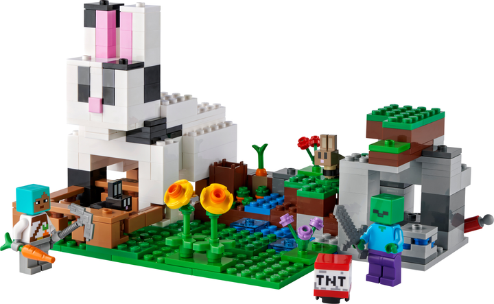 Конструктор LEGO Minecraft Кроліче Ранчо 340 деталей (21181) - зображення 2