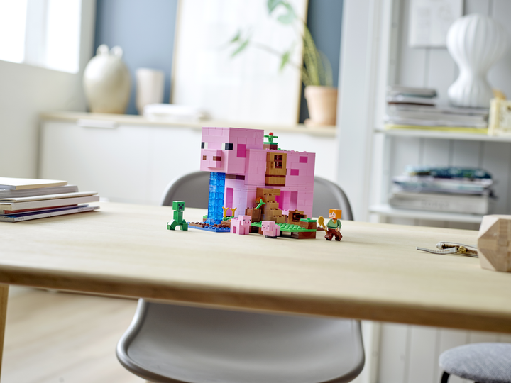 Конструктор LEGO Minecraft Будинок-свиня 490 деталей (21170) - зображення 6