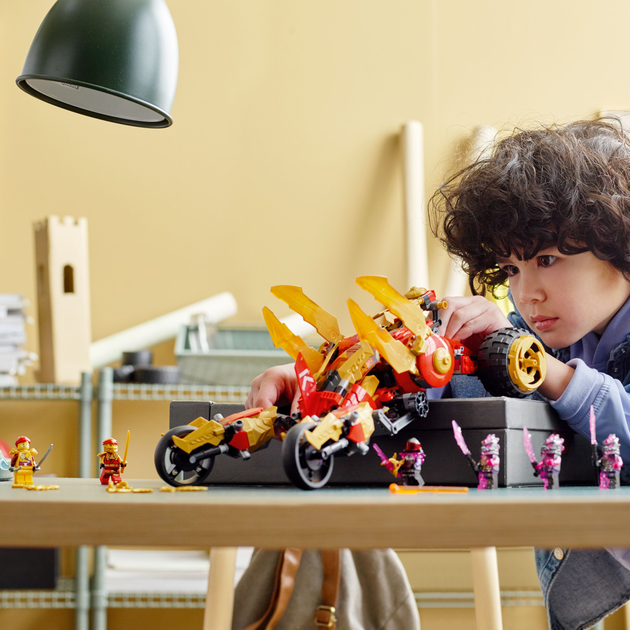 Zestaw klocków LEGO Ninjago Buggy Kai Złoty smok 624 elementy (71773) - obraz 3