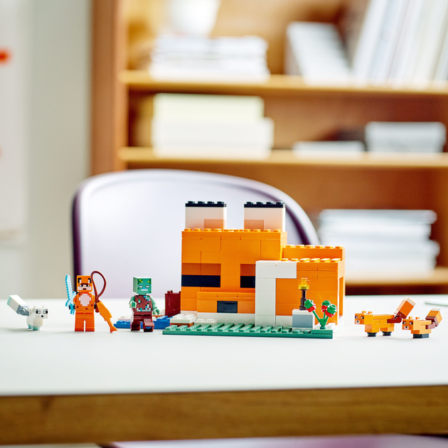 Конструктор LEGO Minecraft Нора лисиці 193 деталі (21178) - зображення 5