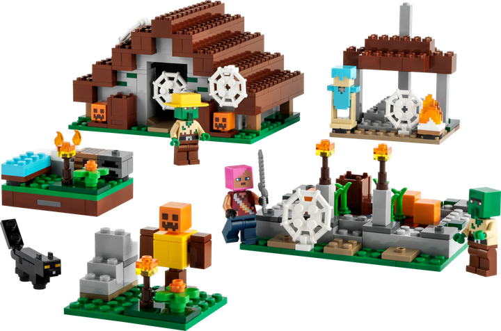 Конструктор LEGO Minecraft Покинуте село 422 деталей (21190) - зображення 9