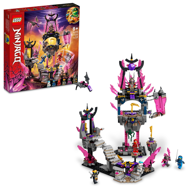 Zestaw klocków LEGO Ninjago Świątynia Kryształowego Króla 703 elementy (71771) - obraz 2