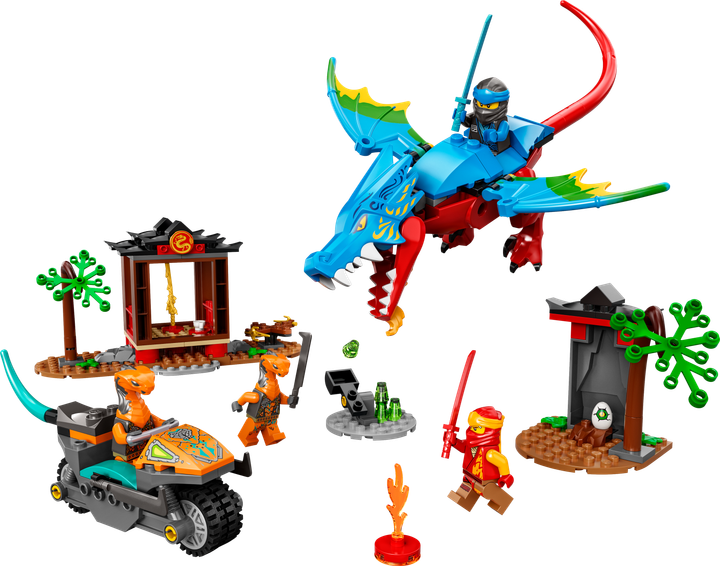 Конструктор LEGO Ninjago Храм ніндзя-дракона 161 деталь (71759) - зображення 9