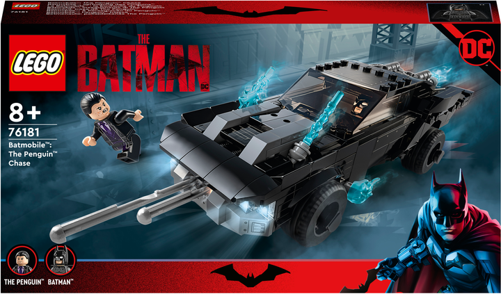Zestaw klocków LEGO Super Heroes DC Batman Batmobil: pościg za Pingwinem 392 elementy (76181) - obraz 1