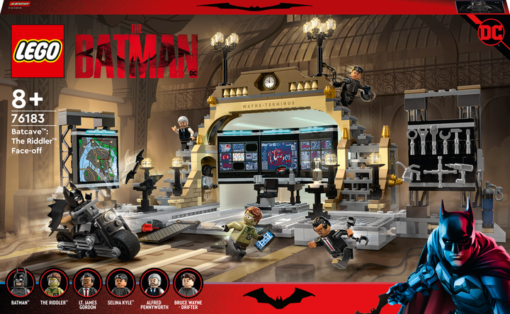Zestaw klocków LEGO Super Heroes DC Batman Jaskinia Batmana: pojedynek z Człowiekiem-zagadką 581 elementów (76183) - obraz 1