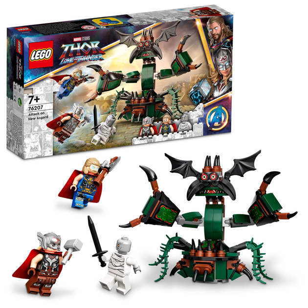 Zestaw klocków LEGO Super Heroes Atak na Nowy Asgard 159 elementów (76207) - obraz 2