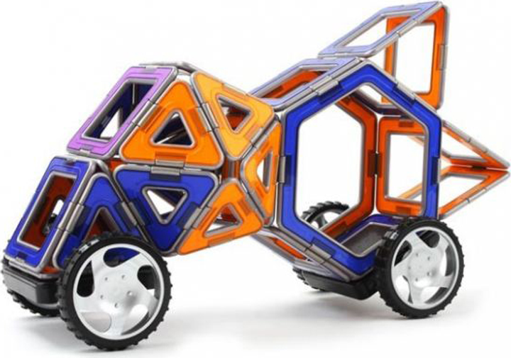 Klocki magnetyczne Magformers Smart zestaw 144 elementy (710001) (8809134360453) - obraz 2