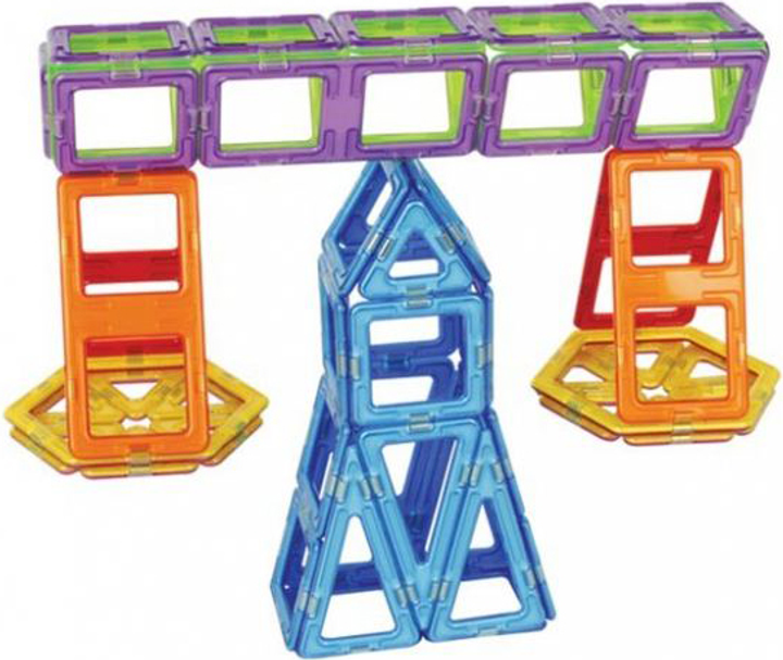 Klocki magnetyczne Magformers Smart zestaw 144 elementy (710001) (8809134360453) - obraz 4