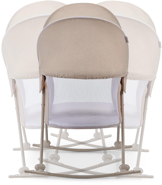 Kołyska na biegunach Kinderkraft Lovi Beige 3 w 1 (KKLLOVIBEG0000) (158789) - obraz 8