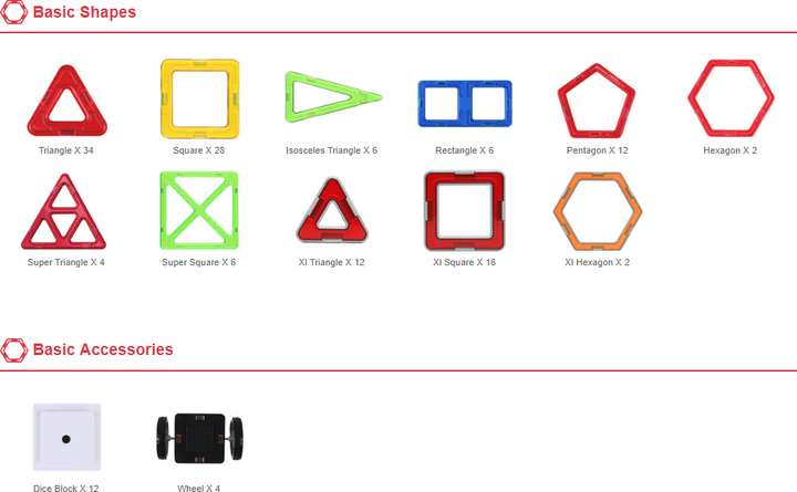 Klocki magnetyczne Magformers Smart zestaw 144 elementy (710001) (8809134360453) - obraz 11