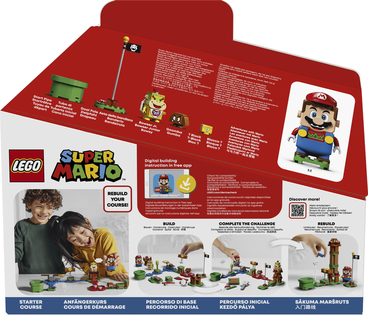 Конструктор LEGO Super Mario Пригоди разом з Маріо 231 деталь (71360) - зображення 19