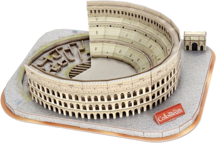 Konstruktor puzzli 3D CubicFun National Geographic Koloseum (DS0976h) (6944588209766) - obraz 2