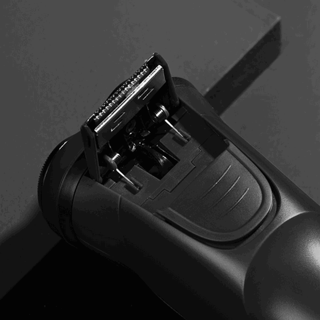 Golarka rotacyjna Xiaomi Warrior w kolorze czarnym - obraz 2
