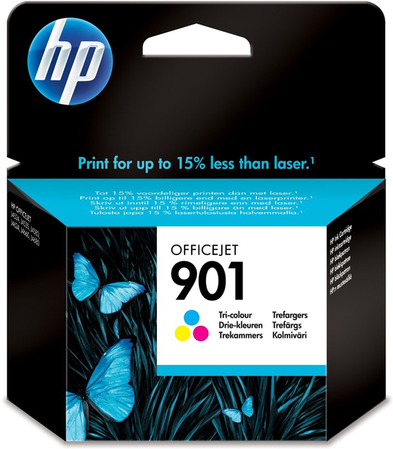 Tusz HP No.901 OJ 4580/4660 3-Color (CC656AE) - obraz 1