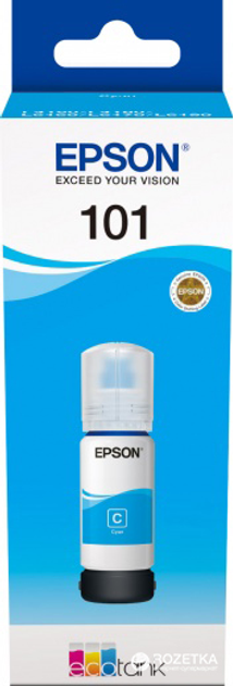 Pojemnik Epson L4160/L6160/L6170/L6190 70 ml cyjan (C13T03V24A) - obraz 2