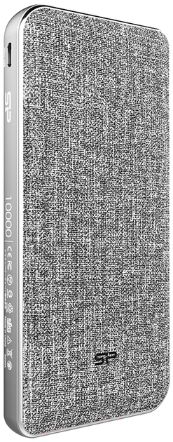УМБ Silicon Power QP77 10000 mAh Grey (SP10KMAPBKQP770G) - зображення 3
