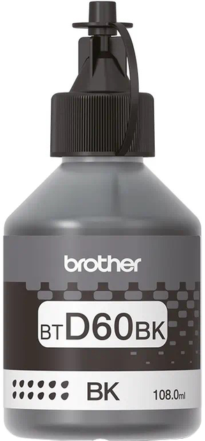 Чорнило Brother BTD60BK 108 мл Black (BTD60BK) - зображення 1