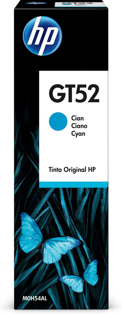 Tusz HP GT52 5810/5820 70 ml (M0H54AE) Błękitny - obraz 1