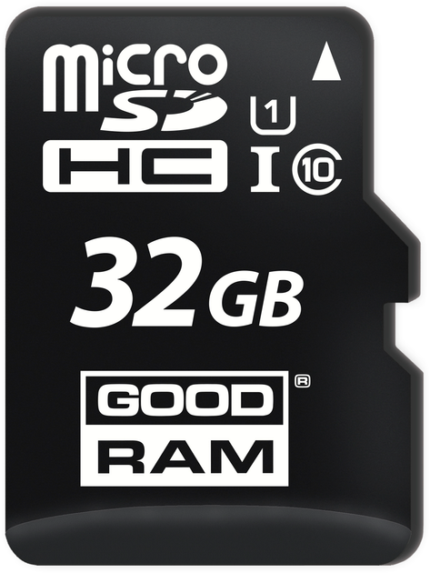 Goodram microSDHC 32GB Class 10 UHS I (M1A0-0320R12) - obraz 1