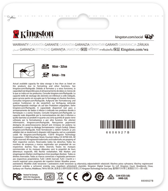 Kingston SDHC 32GB Canvas Select Plus Class 10 UHS-I U1 V10 (SDS2/32GB) - obraz 4