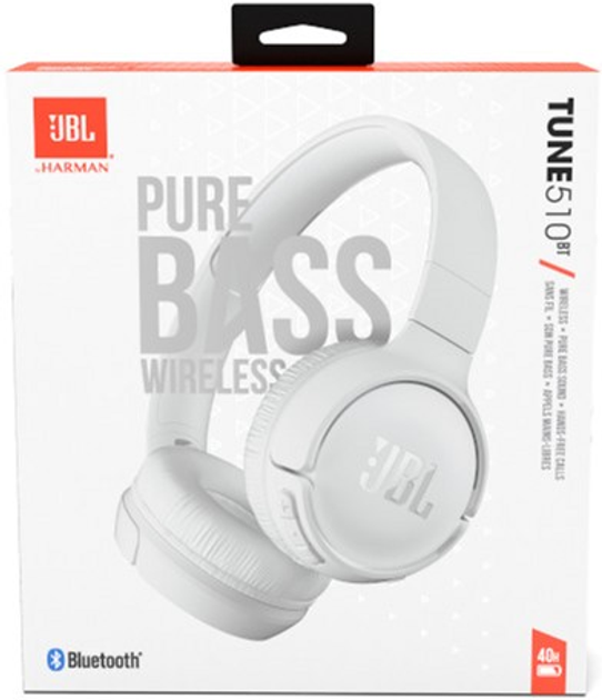 Słuchawki JBL Tune 510BT White (JBLT510BTWHTEU) - obraz 12