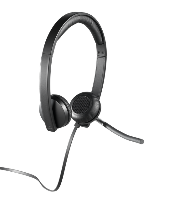 Słuchawki Logitech Corded Mono USB Headset H650e (981-000514) - obraz 2
