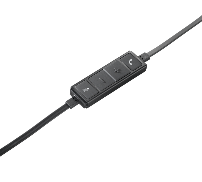Słuchawki Logitech Corded Mono USB Headset H650e (981-000514) - obraz 3