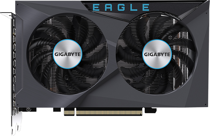 Gigabyte PCI-Ex Radeon RX 6400 Eagle 4G 4GB GDDR6 (64bit) (2321/16000) (HDMI, DisplayPort) (GV-R64EAGLE-4GD) - зображення 1