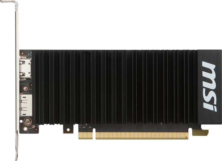 MSI PCI-Ex GeForce GT 1030 Low Profile OC 2GB DDR4 (64bit) (1189/2100) (HDMI, DisplayPort) (GT 1030 2GHD4 LP OC) - obraz 1