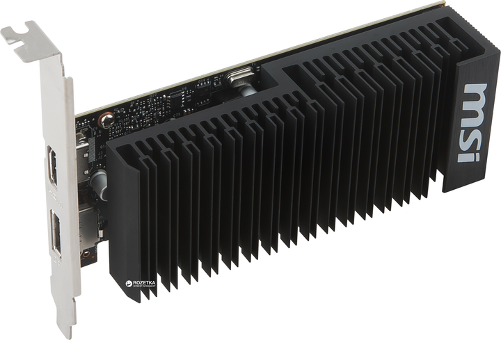 Karta graficzna MSI PCI-Ex GeForce GT 1030 Low Profile OC 2GB DDR4 (64bit) (1189/2100) (HDMI, DisplayPort) (GT 1030 2GHD4 LP OC) - obraz 3