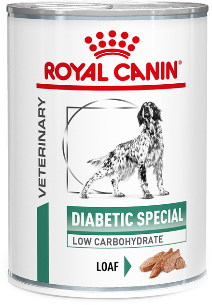 Вологий корм для дорослих собак Royal Canin Diabetic Special Lc Dog Cans 0.41 кг (9003579307298) - зображення 1