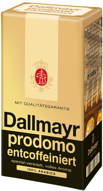 Кава мелена Dallmayr Prodomo Обсмажена без кофеїну 500 г (4008167113713) - зображення 2