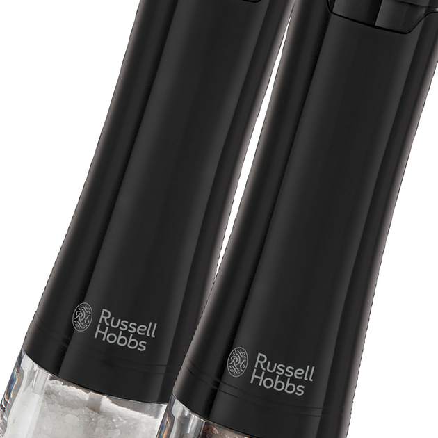 Młynki do soli i pieprzu Russell Hobbs 23.3 cm Czarny (28010-56) - obraz 3