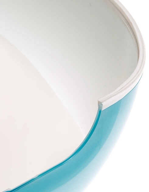 Пластикова миска для собак і кішок Ferplast Glam Large 1200 мл Синя (8010690149073) - зображення 5