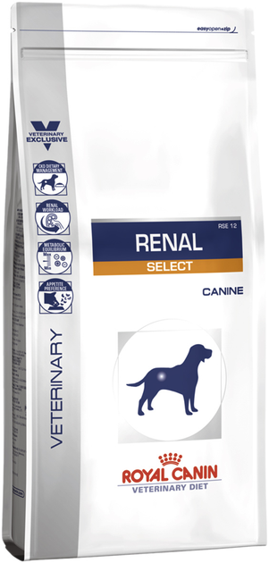 Royal Canin Renal Select Canine sucha karma dla dorosłych psów cierpiących na choroby nerek 10 kg (3182550842648) - obraz 1