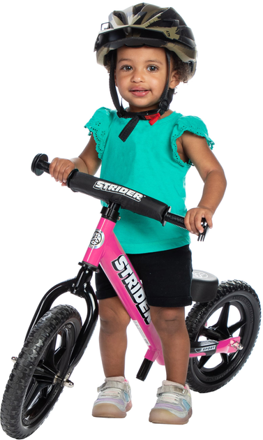 Rowerek biegowy Strider 12 Sport różowy (ST-S4PK) - obraz 10