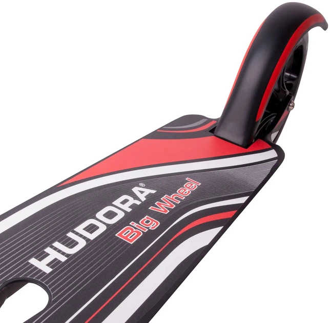Самокат дитячий Hudora BigWheel 205 Чорно-червоний (4005998147665) - зображення 4