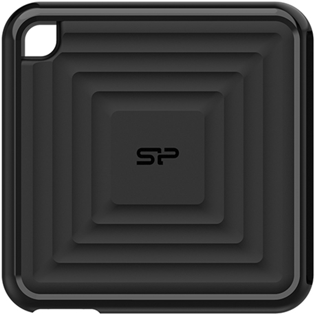Dysk SSD Silicon Power PC60 960GB USB Type-C External Black (SP960GBPSDPC60CK) - obraz 1