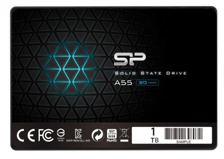 Dysk SSD Silicon Power A55 1TB 2.5" SATAIII TLC (SP001TBSS3A55S25) - obraz 1