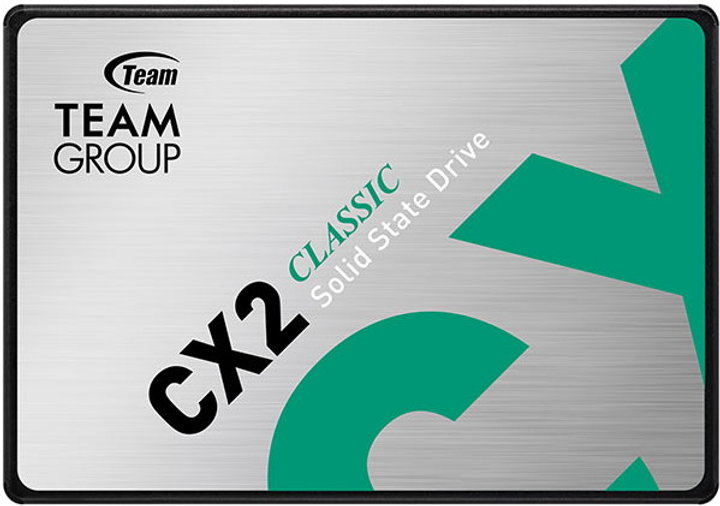 Dysk SSD Team CX2 512GB 2.5" SATAIII 3D TLC (T253X6512G0C101) - obraz 1